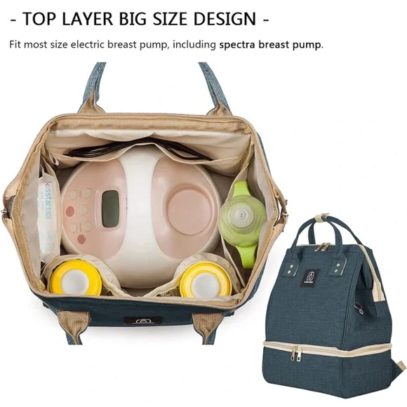 Momigo Breast Pump Backpack with Cooler - Picture 6 of 10